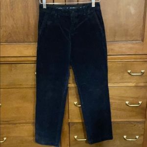 Brooks brother boys size 14 navy wide wale cords